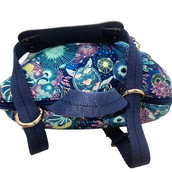 The Sak Backpack Royal Blue Seascape Eco-Twill Loyola Boho chic colorful - Picture 6 of 15
